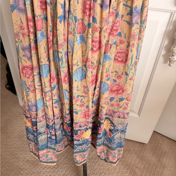 Spell Floral Dress in Pink and Blue Medium EC - Picture 9 of 10